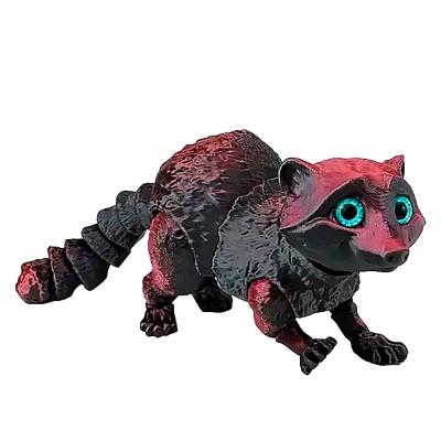 Фигурка подвижная Енот Крокет Funberry Toys 138 1